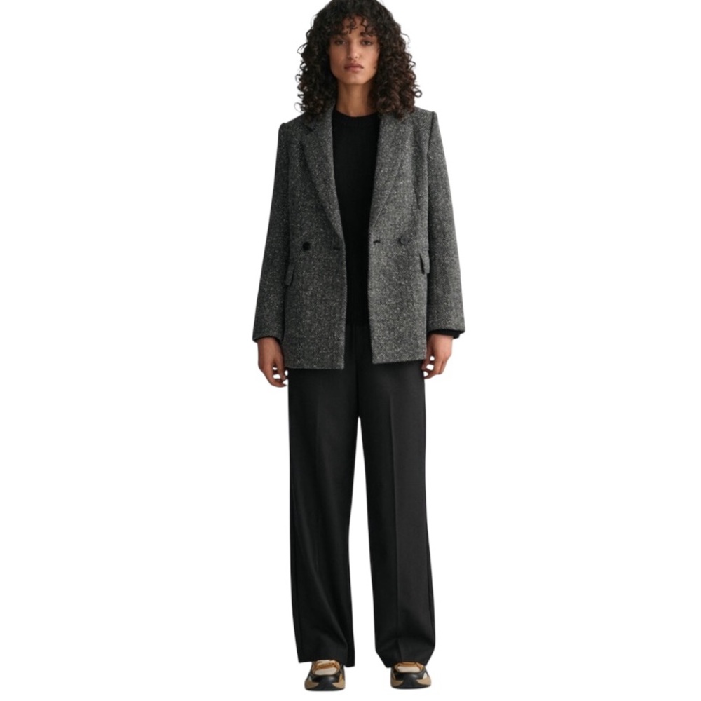 GANT Relaxed Fit Pull-On Wide Leg Pants Front Pocket Career wear Womens sz 6